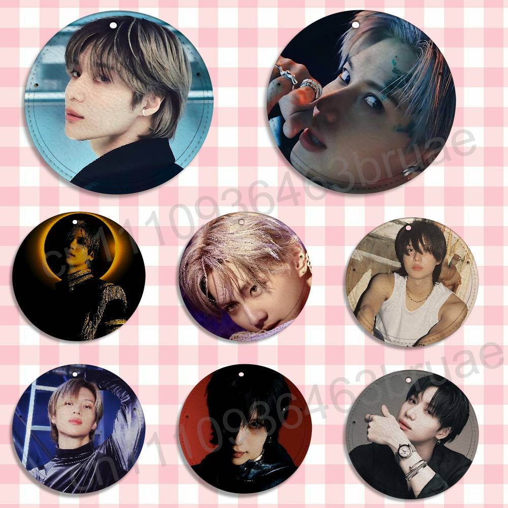 Travel Accessories Ideas - Think of You IDEA TAEMIN ป้ายติดกระเป๋าเดินทางลายเครื่องบินแบบกลม