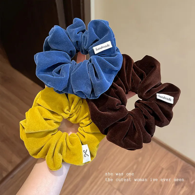 ยางรัดผมกำมะหยี่สไตล์มินิมอลแบ - Travel Accessories Aesthetic บทวิจารณ์และราคา