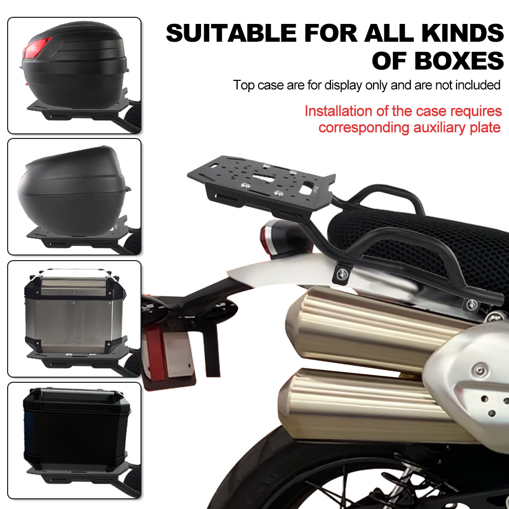 แร็คท้ายรถมอเตอร์ไซค์สำหรับ Tr - Luggage Cover Protector บทวิจารณ์และราคา