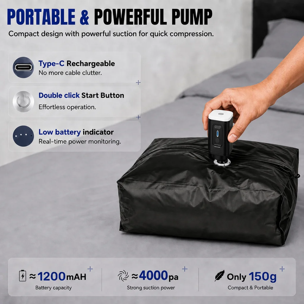 ถุงเก็บของแบบสูญญากาศ, ถุงจัดเ - Travel Accessories Organizer Bag บทวิจารณ์และราคา