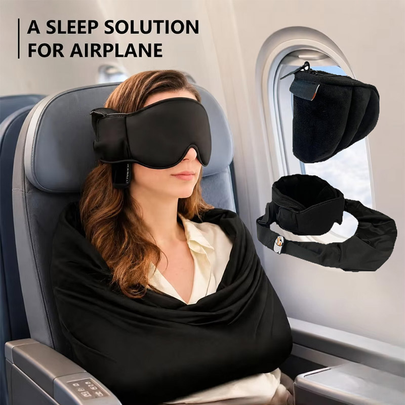 ชุดอุปกรณ์ช่วยนอนหลับบนเครื่อง - Travel Accessories Long Flight บทวิจารณ์และราคา